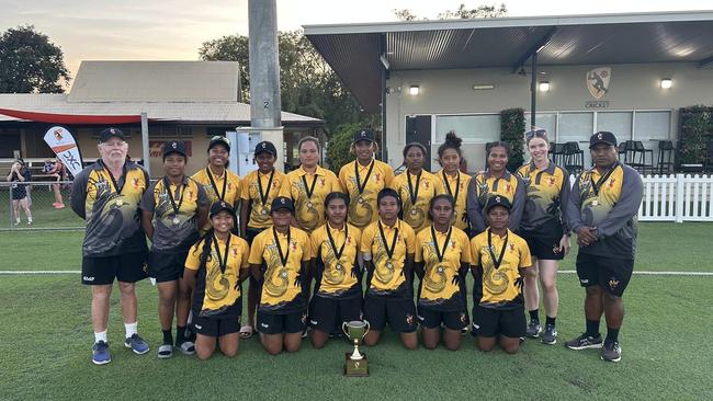 Papua New Guinea after winning the Junior Strike League. Picture: NT Cricket