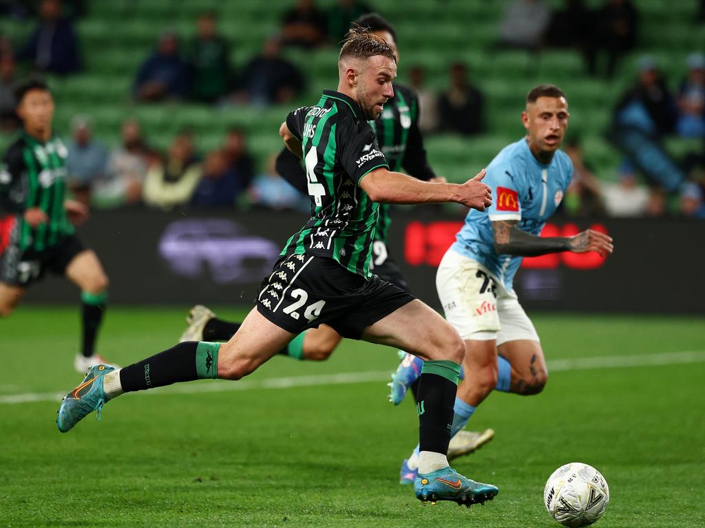 Western United didn’t make the most of their chances. Picture: Getty Images