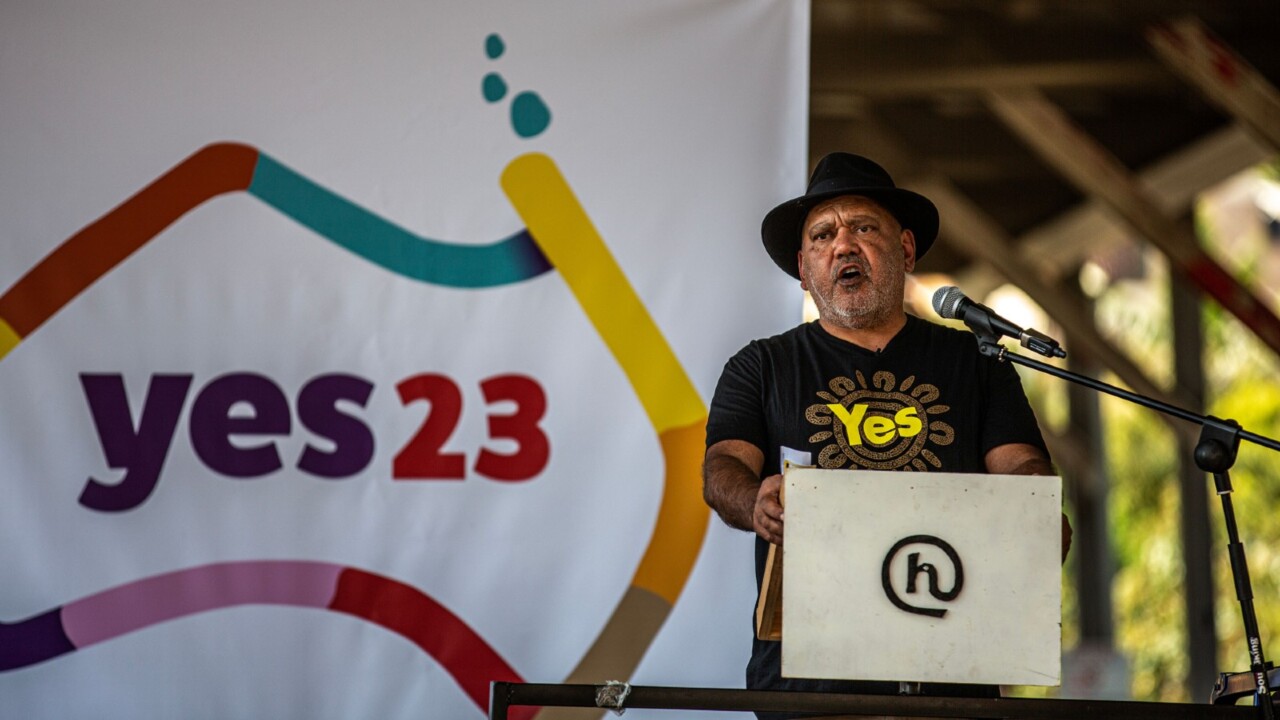 Yes campaigner Noel Pearson proved the Voice is about 'division'