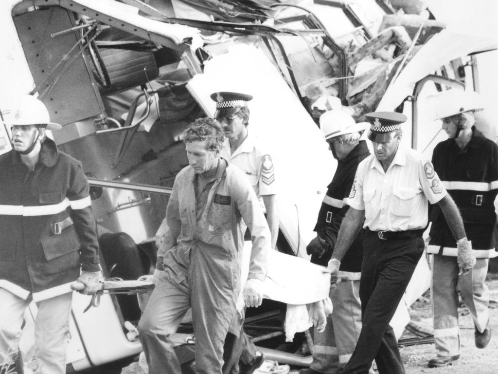 Mount Tamborine’s Henri Roberts Drive bus crash from September 1990