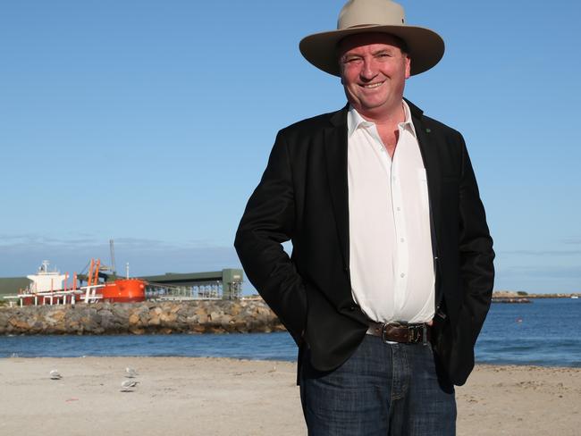 Deputy Prime Minister Barnaby Joyce seems to rankle visiting entertainers. Picture: Bohdan Warchomij