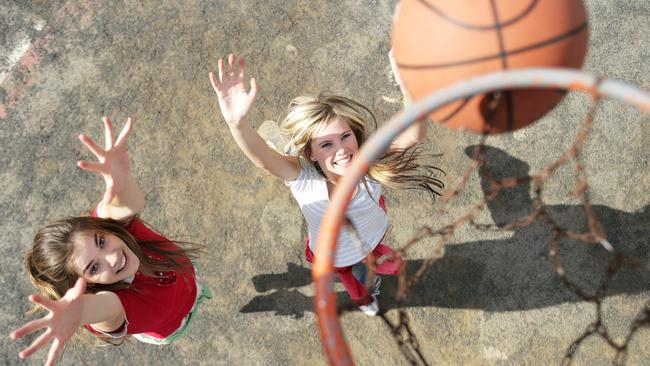 Basketball and netball are great for toning your legs.