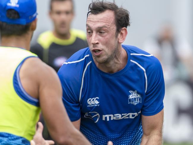 North Melbourne last open training of year, at Arden St.Todd Goldstein.Picture: Jay Town