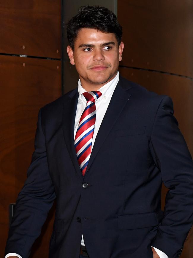 Sydney Roosters player Latrell Mitchell. Picture: AAP/Dan Himbrechts