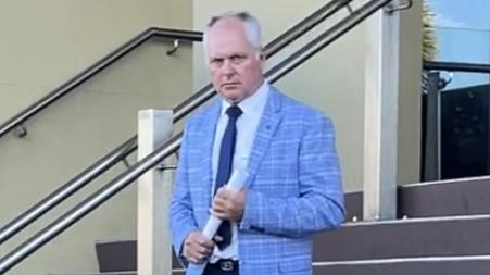 Peter Douglas McDougall leaving Mackay courthouse on Tuesday, July 2, 2024. Photo: Zoe Devenport