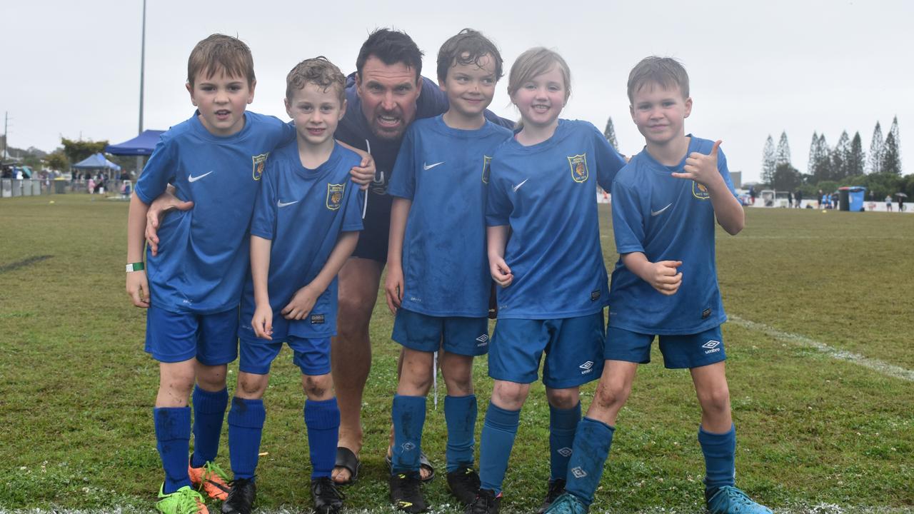 Noosa Lions under 7s at the Morey Tonen Carnival at Kawana on August 13, 2022. Picture: Eddie Franklin.