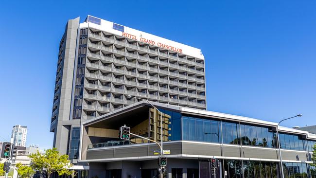 Hotel Grand Chancellor in Brisbane. Picture: Richard Walker