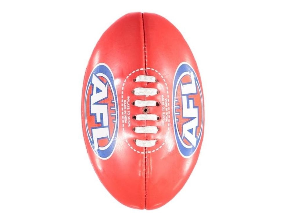 Red AFL Team Ball from Best &amp; Less