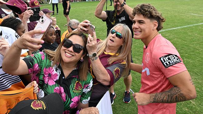 Walsh was the most popular man in Brisbane on Monday. Picture: Lyndon Mechielsen /Courier Mail