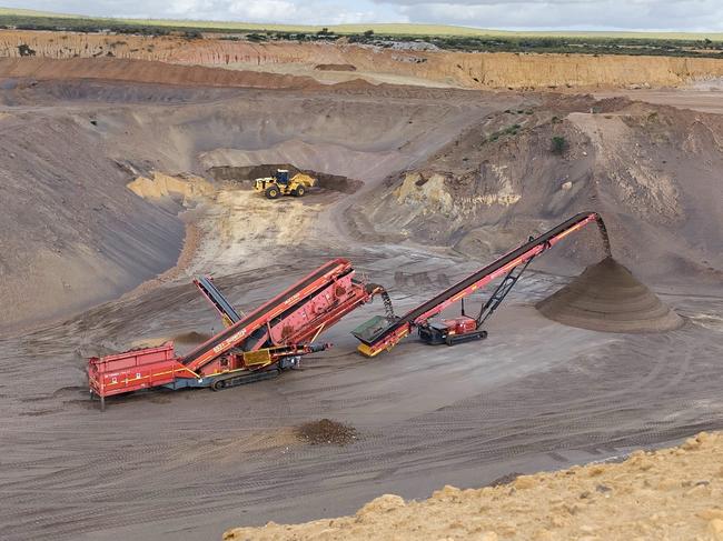 Iluka Resources' rare earths tailings project at Eneabba in WA.