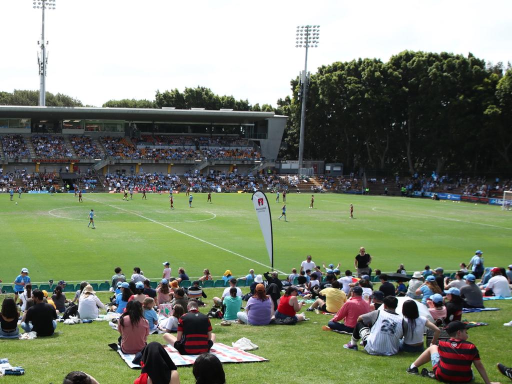 The patchy pitch at Leichhardt Oval has proved problematic. Picture: Jason McCawley/Getty Images