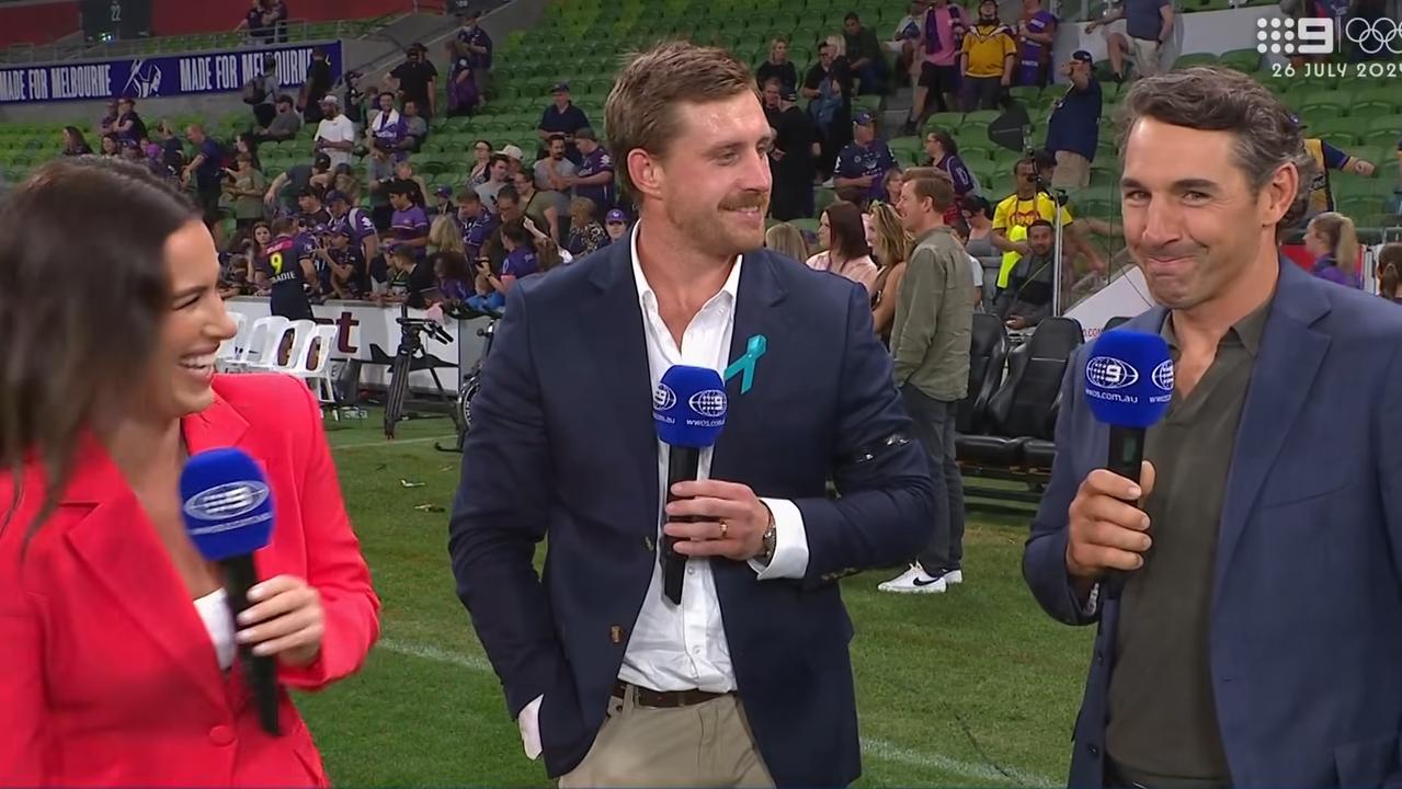 Munster leaves Billy Slater speechless.