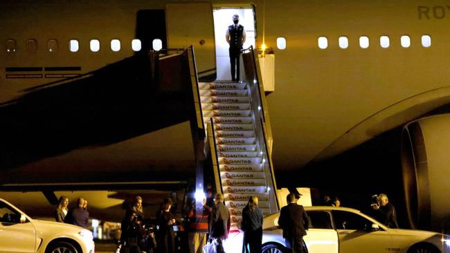 Anthony Albanese leaves Australia for Madrid. Picture: Damian Shaw