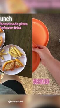 Woman mum-shamed after showing what her toddlers eat in a day