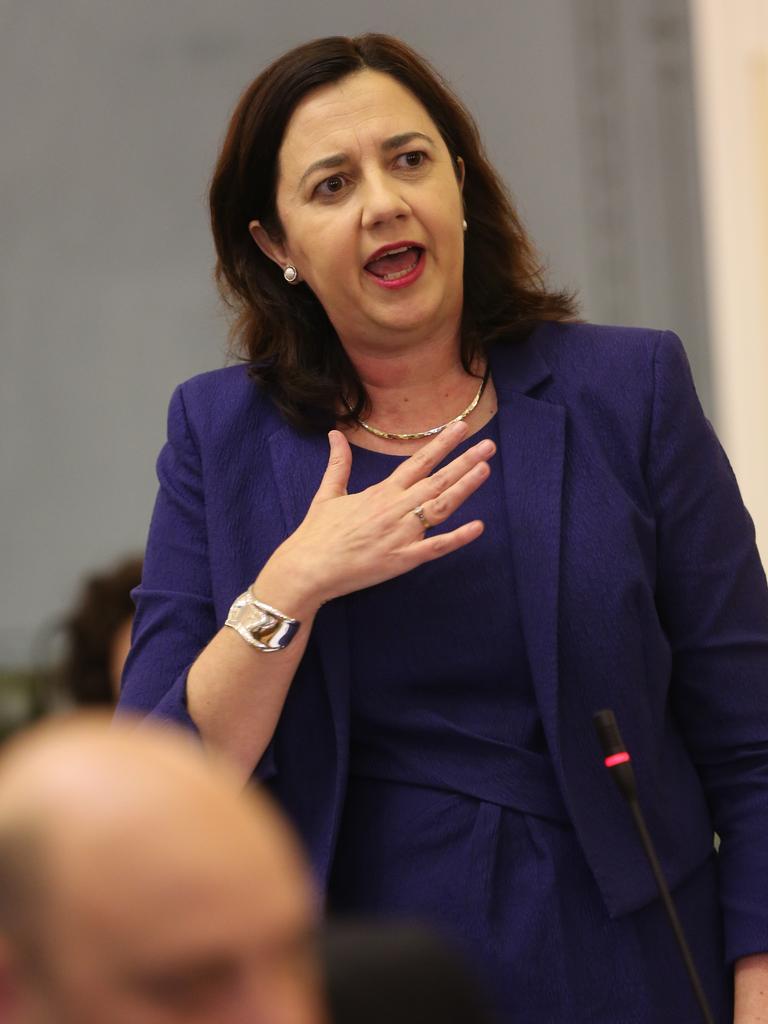 Queensland Premier Annastacia Palaszczuk had until 4pm Thursday to decide on border closures. Picture: Annette Dew