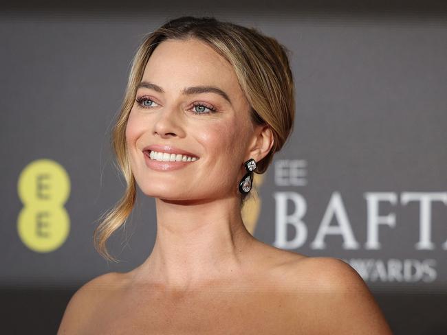 Margot Robbie on the red carpet. Picture: AFP