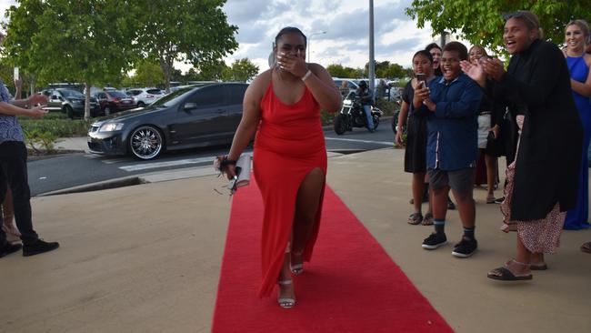 Georgia Parter at the Mackay Northern Beaches State High School formal, on Saturday October 17. Picture: Zizi Averill