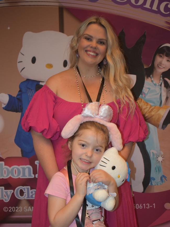 Deonie Raboso and Penelope Raboso at Hello Kitty’s Symphony Concert in Brisbane, Australia. Photos: Georgie Walker.