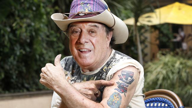 Music legend Molly Meldrum is ready to get vaccinated against COVID. Picture: David Caird