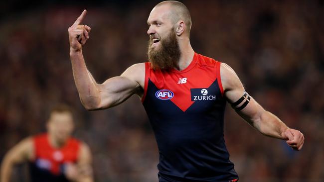 Max Gawn was unstoppable at times in 2018.