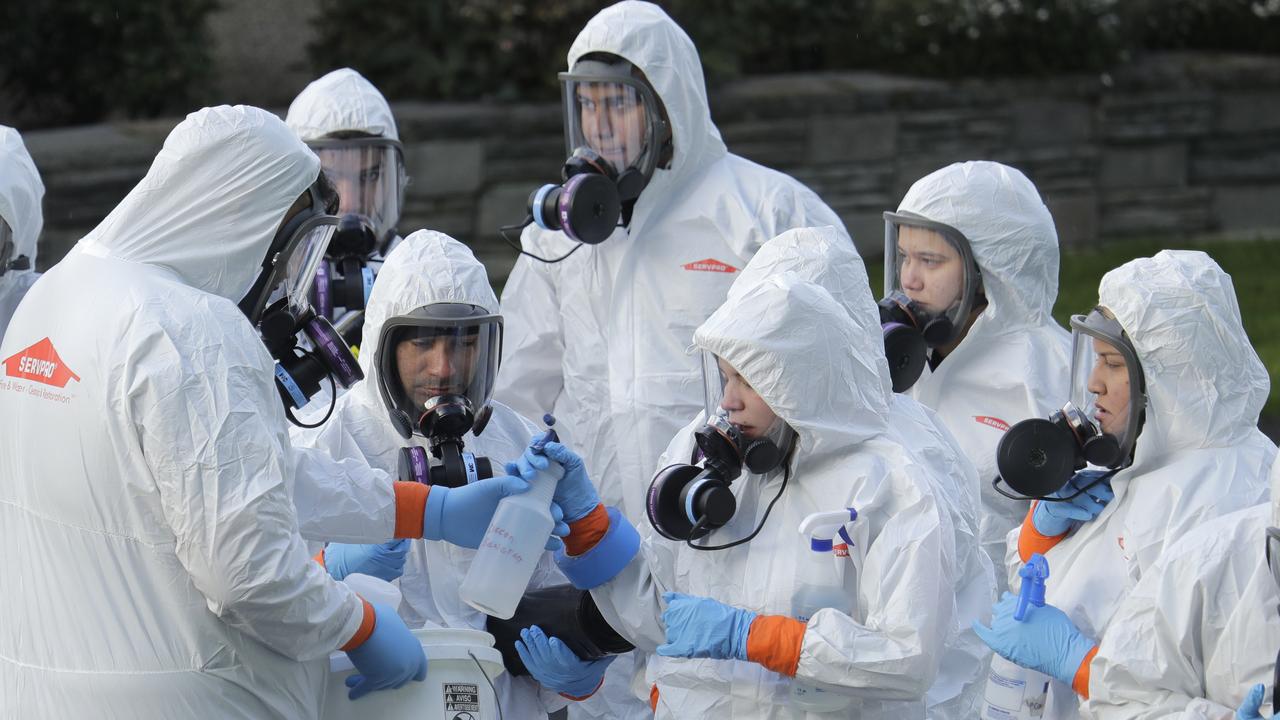 The virus has spread to at least 114 countries. Picture: Ted S. Warren/AP