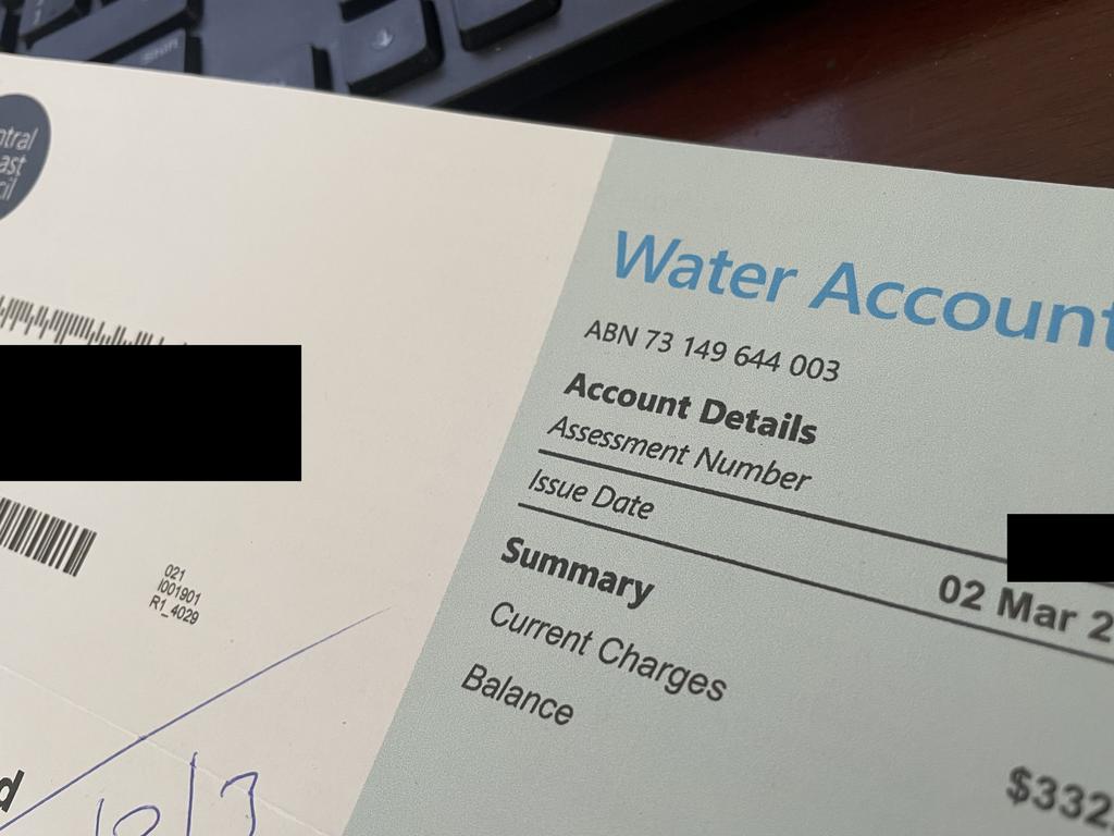 Sydney residents could see dramatically increased water bills.