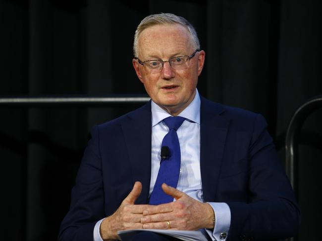 BRISBANE, AUSTRALIA - NewsWire Photos JULY 12, 2023: The Governor of the Reserve Bank of Australia Philip Lowe speaks during the Economic Society of Australia lunch held in Brisbane. Picture: NCA NewsWire/Tertius Pickard