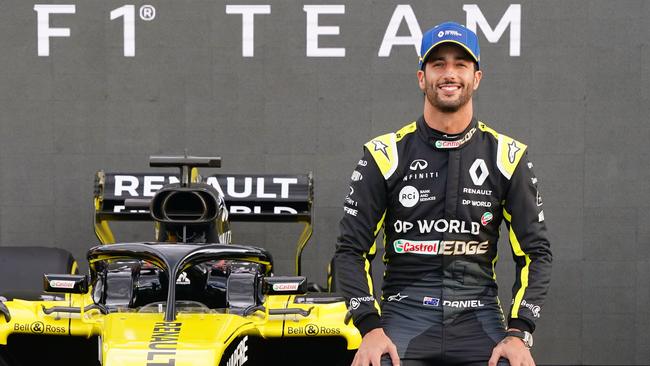 Australia’s Daniel Ricciardo at the grand prix circuit before cancelling a press conference. Picture: AAP