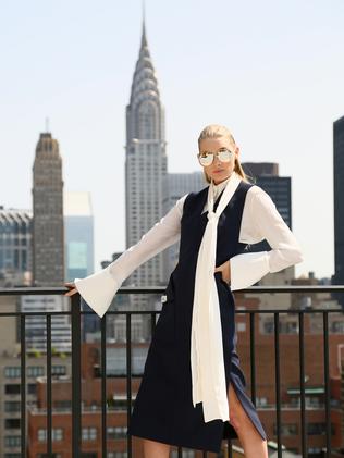 David Jones frames big name models in front of New York skyline for ...