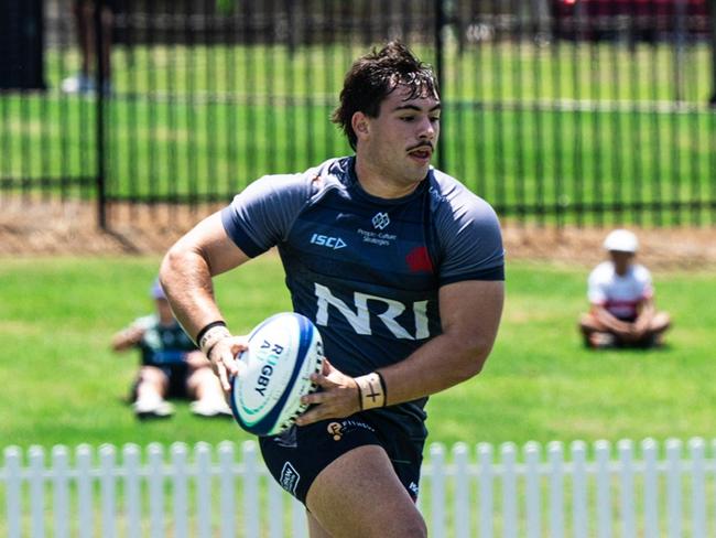 Zach Fittler on the burst for the NSW Waratahs U20s. Picture:Hugo Carr/NSW Waratahs