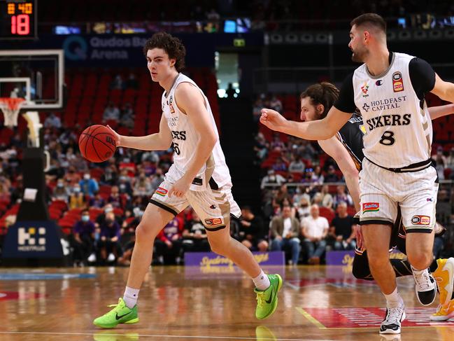 Josh Giddey has been released from Adelaide 36ers’ roster to prepare for the NBA draft. Picture: Mark Metcalfe/Getty Images