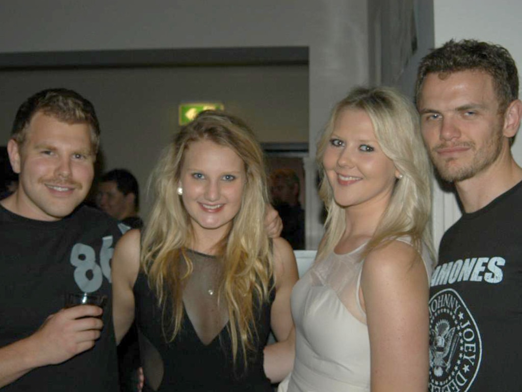 Rowan Scholes, Briony Munro, Katherine Jones, Chaz Chazlicz at Tatts.