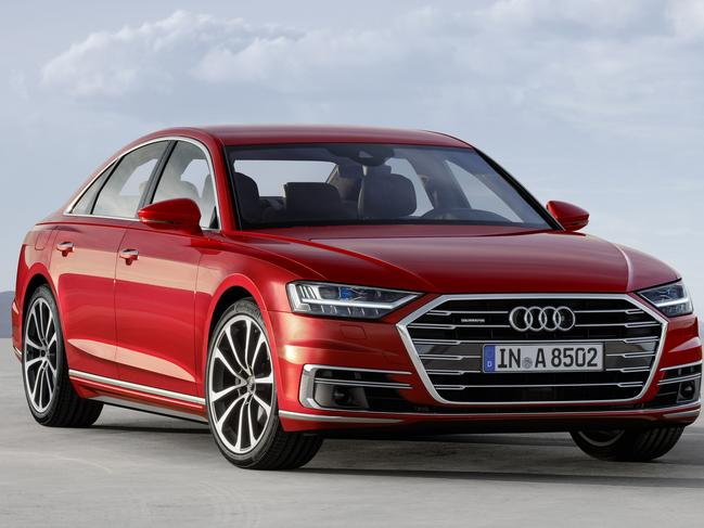 Photos of the 2017 Audi A8 (overseas model shown)