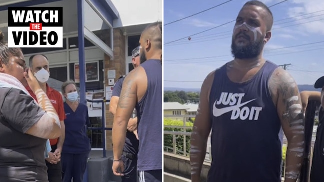 Family confront medical superintendent after boy turned away from hospital