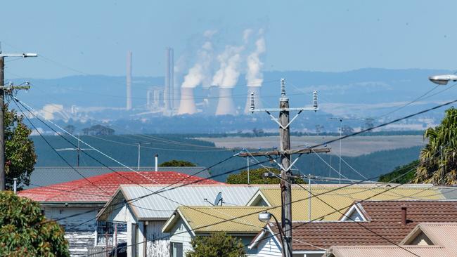The Yallourn coal-fired power station. Picture: Jason Edwards