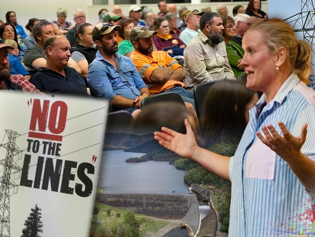 Landowners call for Senate inquiry into power lines