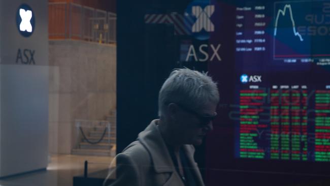 SYDNEY, AUSTRALIA  - Newswire Photos  AUGUST 08 2023: A view of the digital boards at the Australian Stock Exchange in Sydney. Picture NCA Newswire/ Gaye Gerard