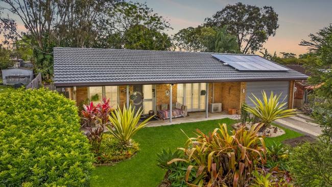 This three-bedroom house at 8 Kelly St, Eagleby, is for sale.