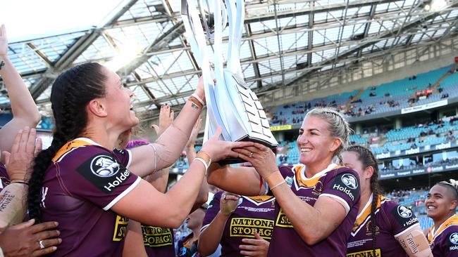 The NRLW grand final will be played before the men’s decider. Picture: Cameron Spencer