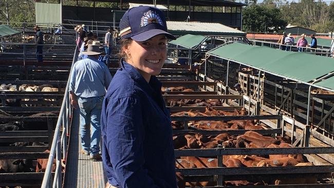 Goomeri's Payton Jennings making waves in meat industry as Nolan Meats buyer. Picture: Terry Nolan.