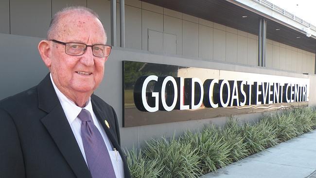 Gold Coast Show Society president Sydney 'Slim' Boese.