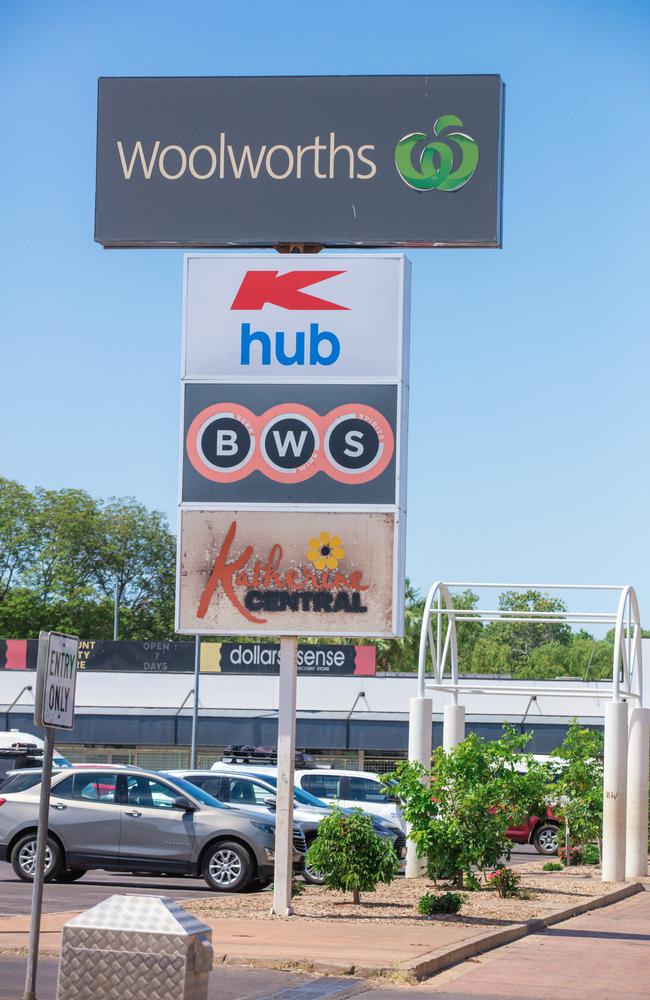 Woolworths is the town’s only major supermarket. Picture: Glenn Campbell
