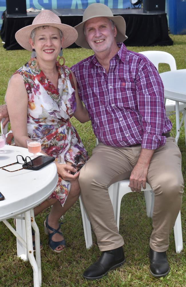 Lisa Fry and Mark Bray enjoy their day at the Polo By the Sea event in Maroochydore. Picture: Eddie Franklin