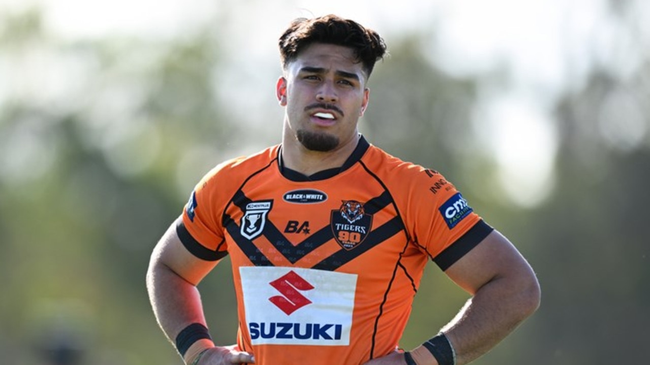 Solomona Faataape has signed with the Wests Tigers. Photo: Zain Mohammed via QRL.