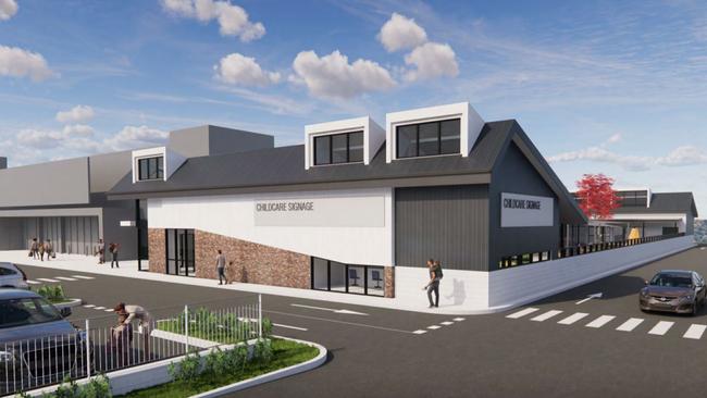 A new childcare centre for more than 100 children and nearly two dozen staff has been proposed next to the HomeCo Toowoomba retail block on Hume Street in Kearneys Spring.