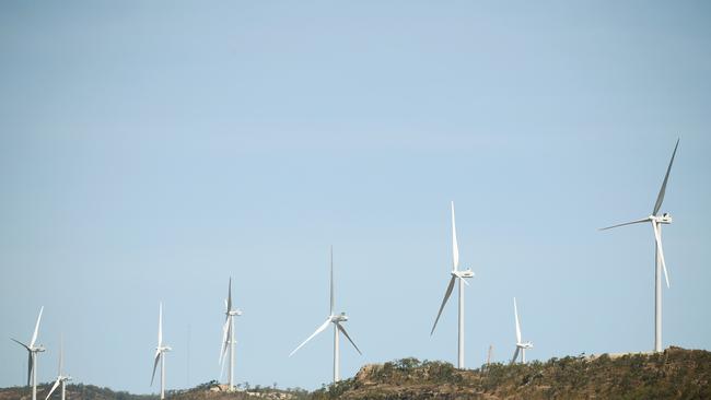 Rainforest Reserves Australia are protesting the Chalumbin Wind Farm. Picture: Brendan Radke.