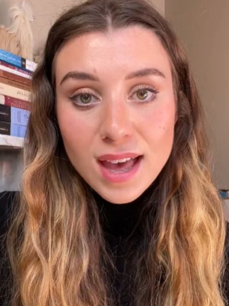 A 22-year-old Aussie worker has sparked debate Picture: Instagram/FreyaLeach