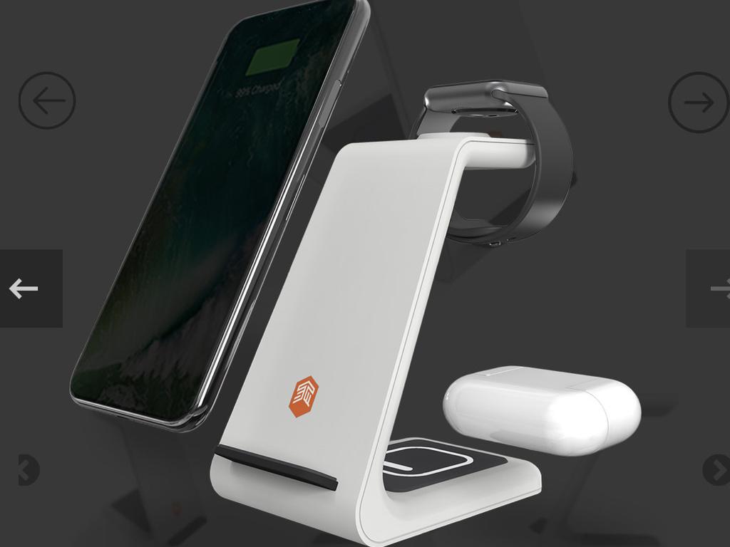 The STM Goods Chargetree enables you to charge three devices at once.