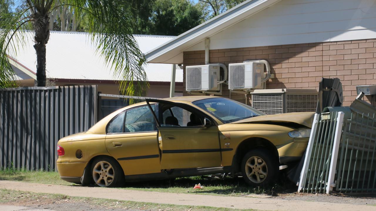 The car crash on Lyndavale Drive, July 4, 2024. Picture: Gera Kazakov