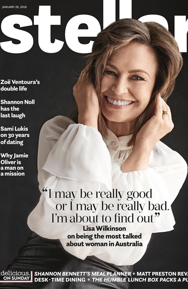 Lisa Wilkinson on the cover of Stellar. Credit: Todd Barry/Stellar